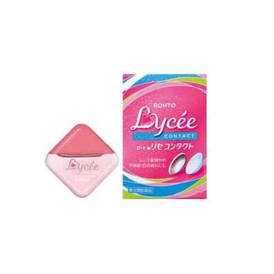 Lycee Contact Eye Drops for Wearing Contact Lenses, 8 Ml