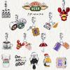 Copper Soap Opera "Friends" Series Coffee Turkey Po Lobster Charm Bead Fit Original Bracelet Diy Jewelry