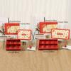 5 Set Chinese Style Mid-Autumn Gift Box 6/8 Grids Egg Yolk Crisp Gift Box  Bakery Packaging