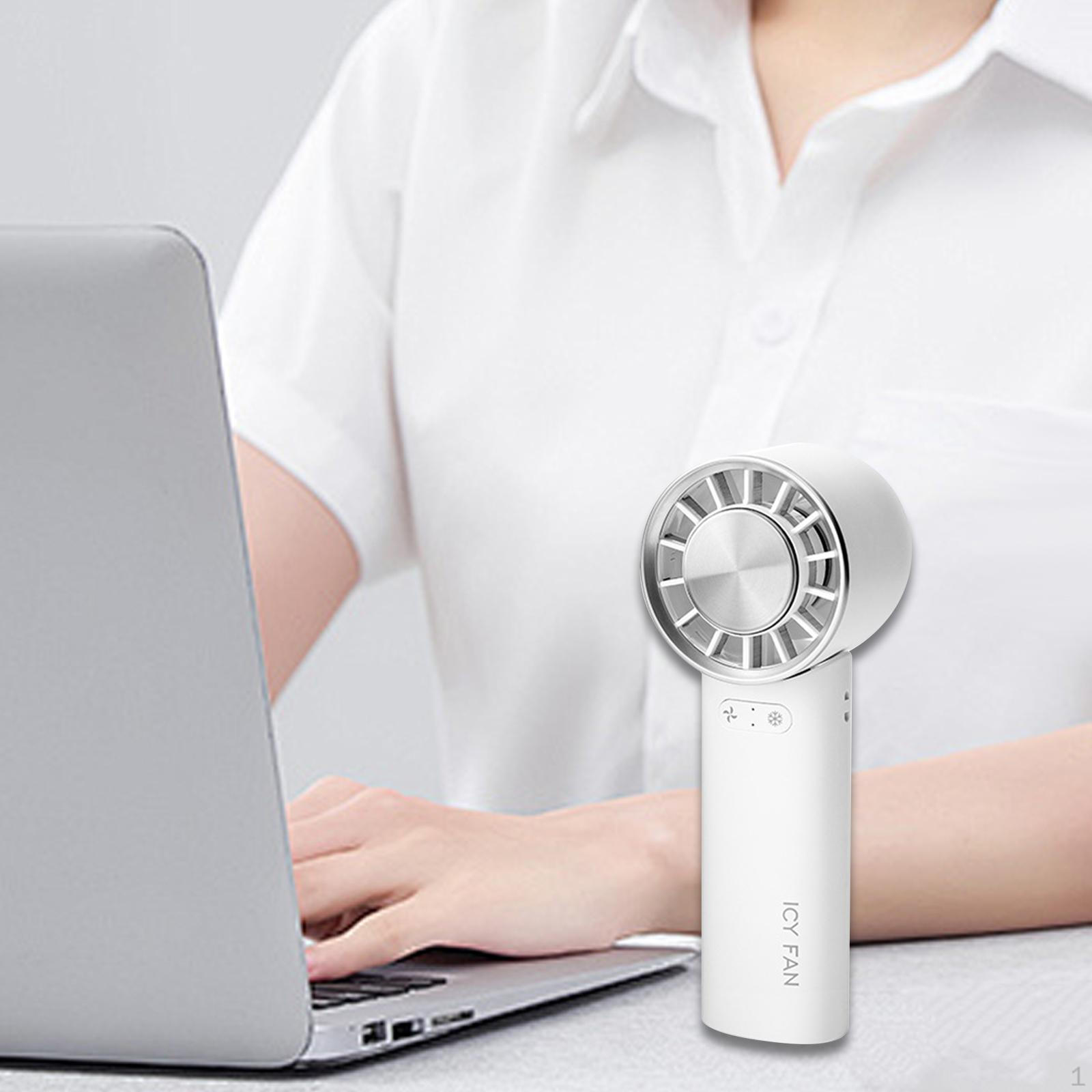 

Ручной вентилятор для макияжа, складной, с воздушным охлаждением, мини, бесшумный, 3 скорости, настольный