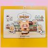 Kakao Friends Choonsik Toast Doughnut Baking Series Plush Doll Toy Pendant For Kids Teens