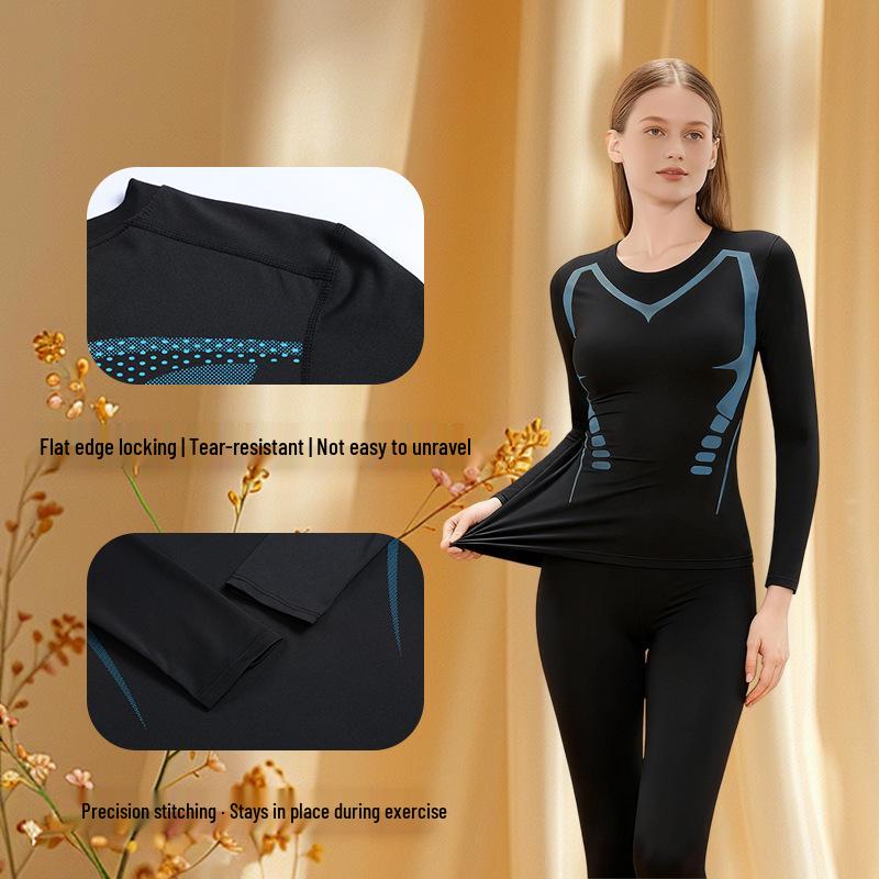 Unisex Cross-Border Yoga Long Sleeve Breathable Fitness Wear - High Elastic, Quick-Drying, Tight-Fit Running Sports Apparel
