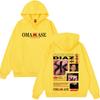 Alvaro Diaz Omakase Album Tour Print Hoodie Men Women Hip-Hop Sweatshirts Long Sleeves Casual Loose Gothic Punk Pullover