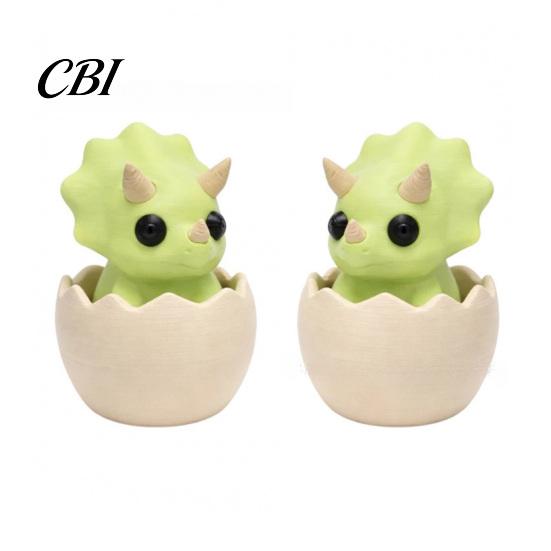 Pocket Size Clicker Toy Dinosaur Egg Fidget Toy, 3D Printed Dino Eggshell Finger Clicker, Push Button for Anxiety Stress Relief