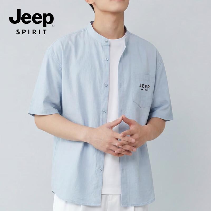 Мужская футболка-henley с коротким рукавом свободного кроя JEEP SPIRIT 2XL