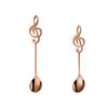 304 Stainless Coffee Stirring Spoon Musical Note Spoon Mug Teaspoons Music Bar Ice Cream Creative Gift Kitchen Tableware
