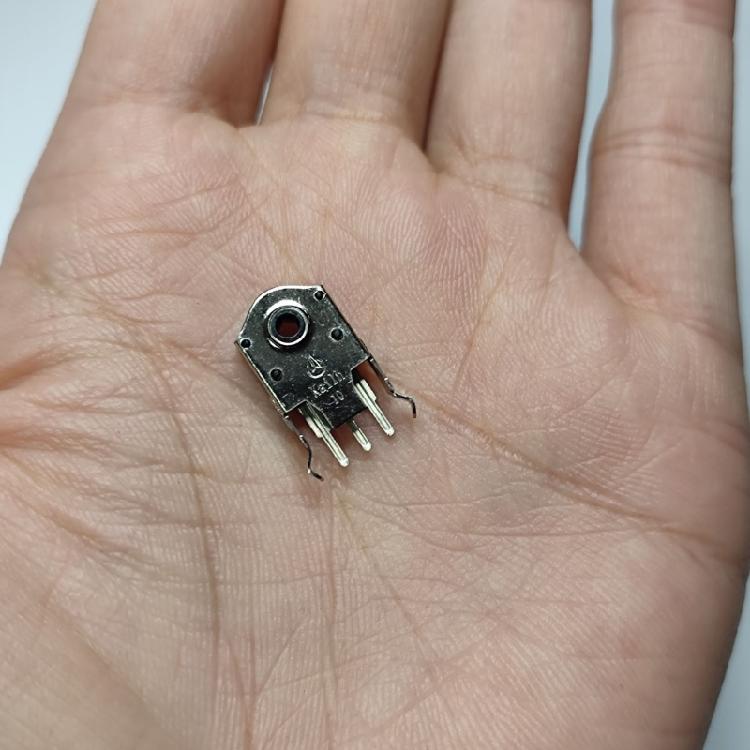 10Pcs 10mm Yellow Cores Metal Mouse Encoders for G102 G304 G305 KINZU V1 V2 Precisions Pointing Devices