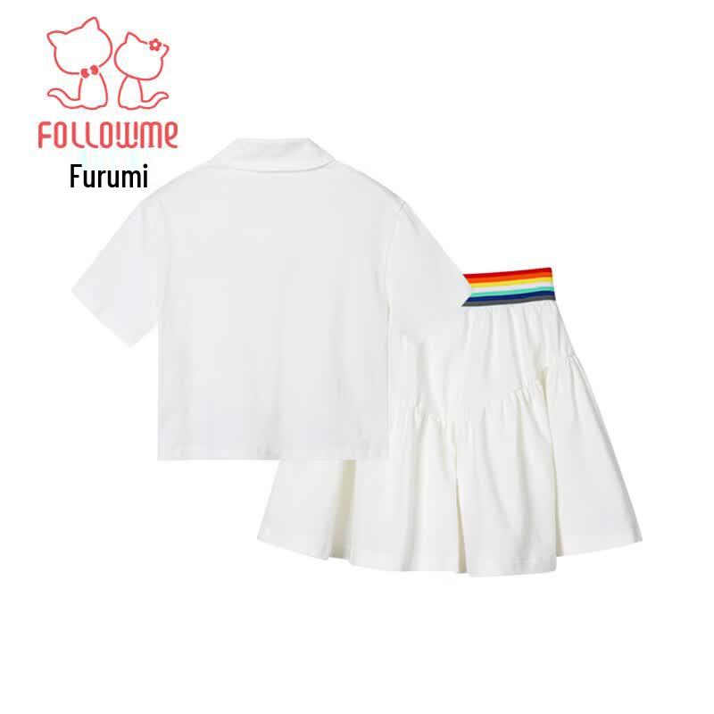 Fulomi Girls' Summer Cool Sport Skirt Set