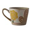 375ml Retro Ceramic Coffee Mug Milk Tea Cup Hand-painted Porcelain Mug Home Office Water Cup Cafe Drinking Cup Creative Gift Mug