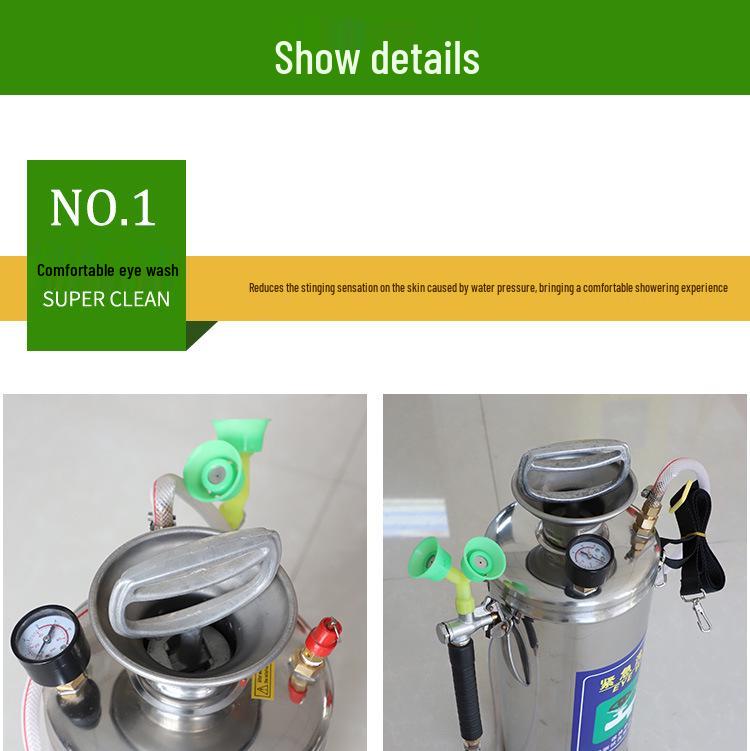 304 Stainless Steel 12L Portable Eyewash Station
