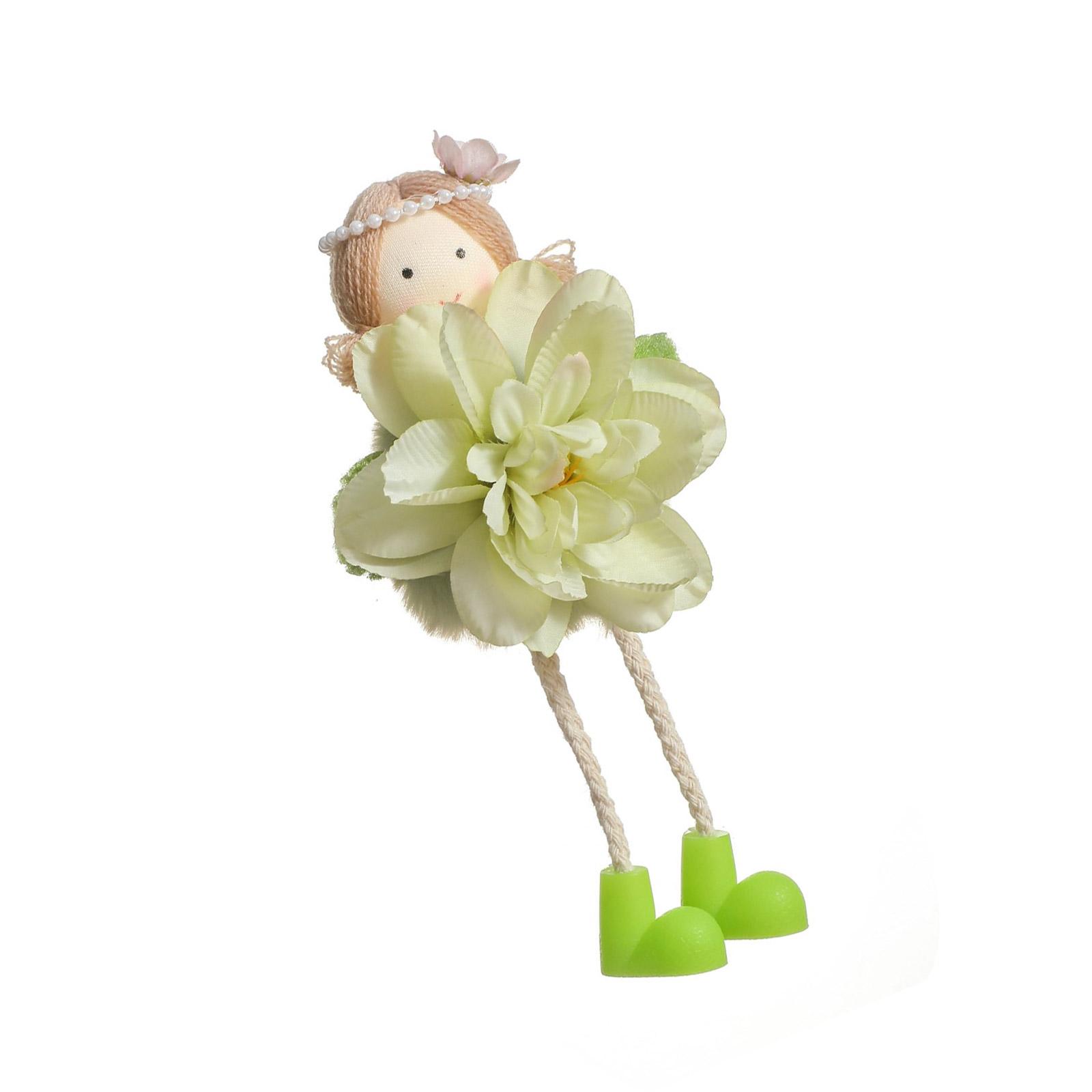 

Художественные подвески в виде кукол-девочек с цветами, изысканное украшение в виде куклы-девочки с цветочным акцентом для модного оформления D