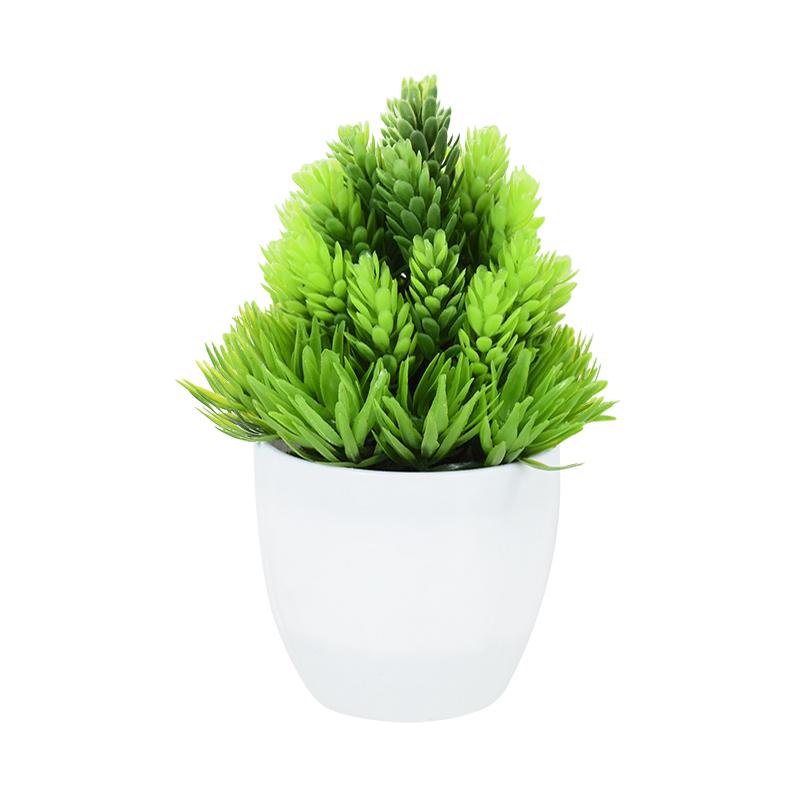 Artificial Plants Bonsai Small Simulated Tree Pot Grass For Home Garden Office Table Room Decoration Ornaments