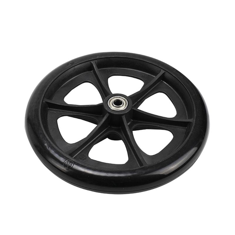 Wheelchair Front Wheel 6/8Inch Wear-resistant Solid Tire Wheels Supplies Durable