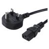 UK 3-Pin BS Certified Power Cord & Router Adapter Cable Set
