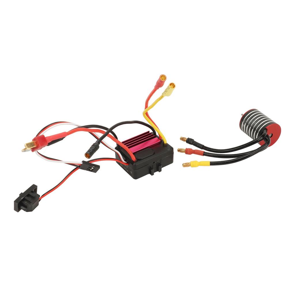 2430 Brushless Motor 35A Brushless ESC Accurate Brushless Motor ESC Set for Traxxas 1 16 1 18 RC Car 6300KV