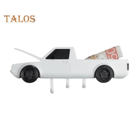 

Настенный держатель для ключей от машины, домашний офис, прихожая, настенный держатель для ключей от входной двери, органайзер, вешалка, крючок, украшение, подарок для автолюбителей белый