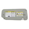 Left Gray Sun Visor for 2009-2014 Nissan Murano (Part 96401-1AA1B)