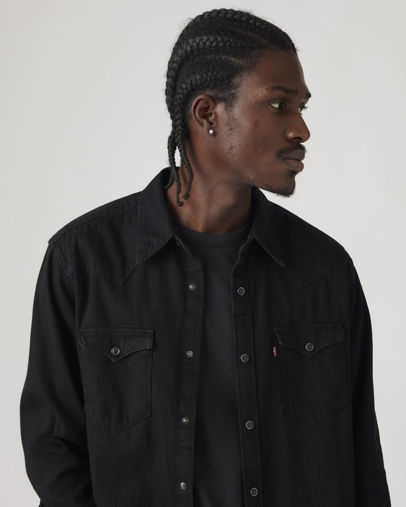 Levi's BARSTOW WESTERN Long Sleeve Denim Shirt 85744-0002 US S