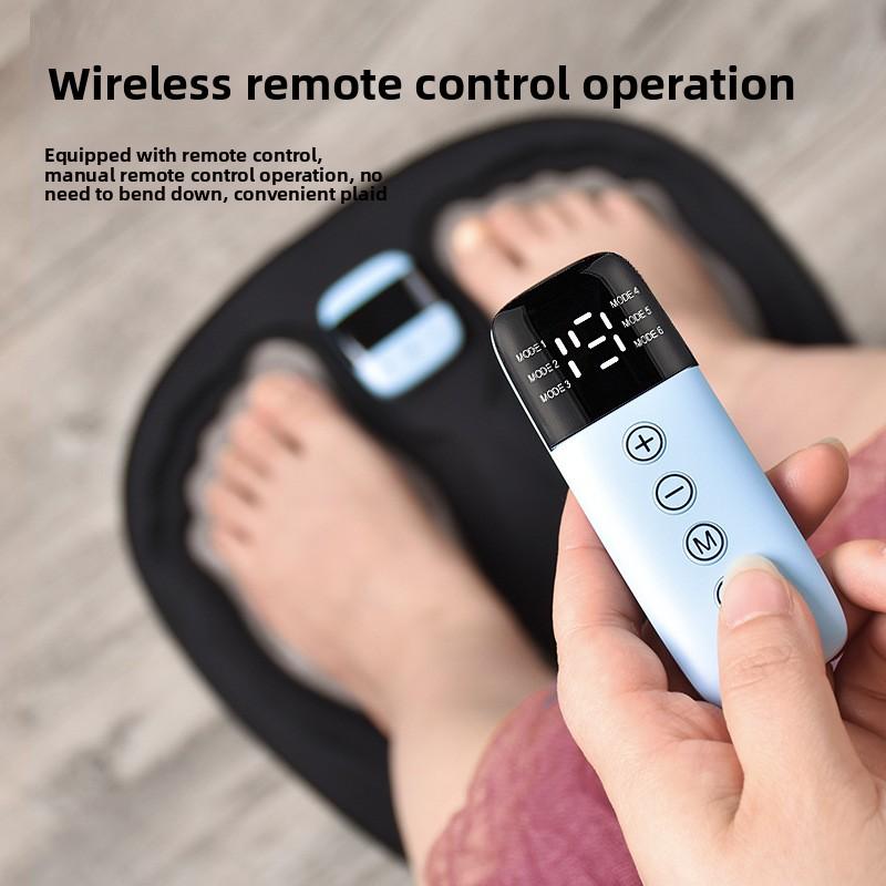 Portable EMS Foot Massager – Acupressure & Microcurrent Therapy for Relaxation & Improved Circulation