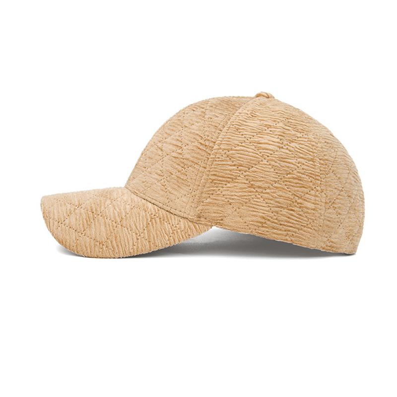 Autumn Winter Baseball Cap Women's Corduroy Cotton Warm Cap Sun Hat