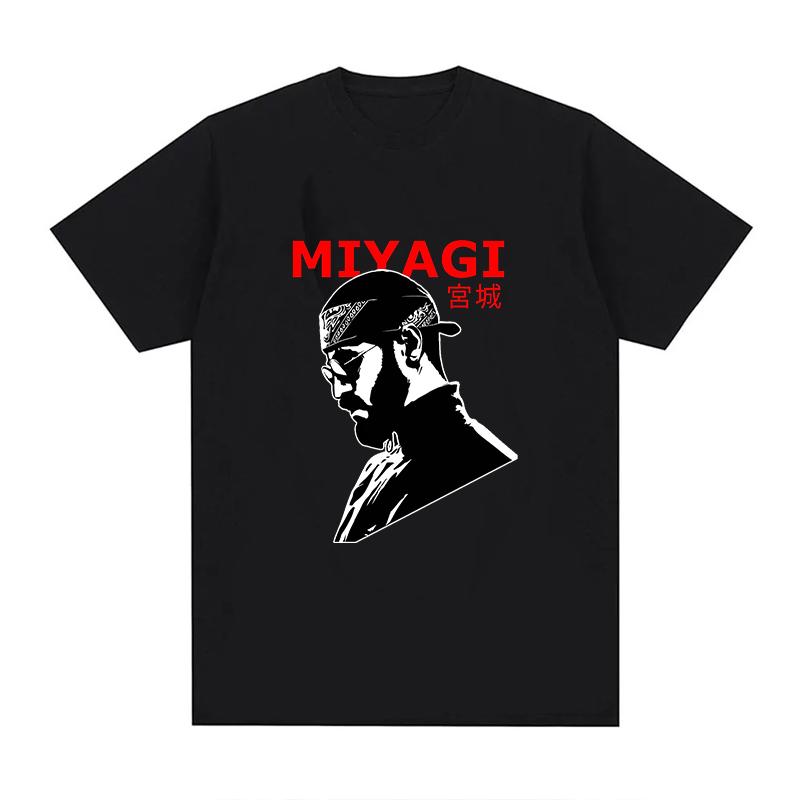 Hajime Miyagi Andy Tričko Pánské Dámské Nadměrná Velikost Móda O-Výstřih Ležérní Streetwear Prodyšné Nadměrné Potisk Volné Unisex Trička