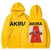 Anime Neo Tokyo Akira Hoodie Vintage Manga Movie Science Fiction Shotaro Kaneda Manga Long Sleeve Men's Loose