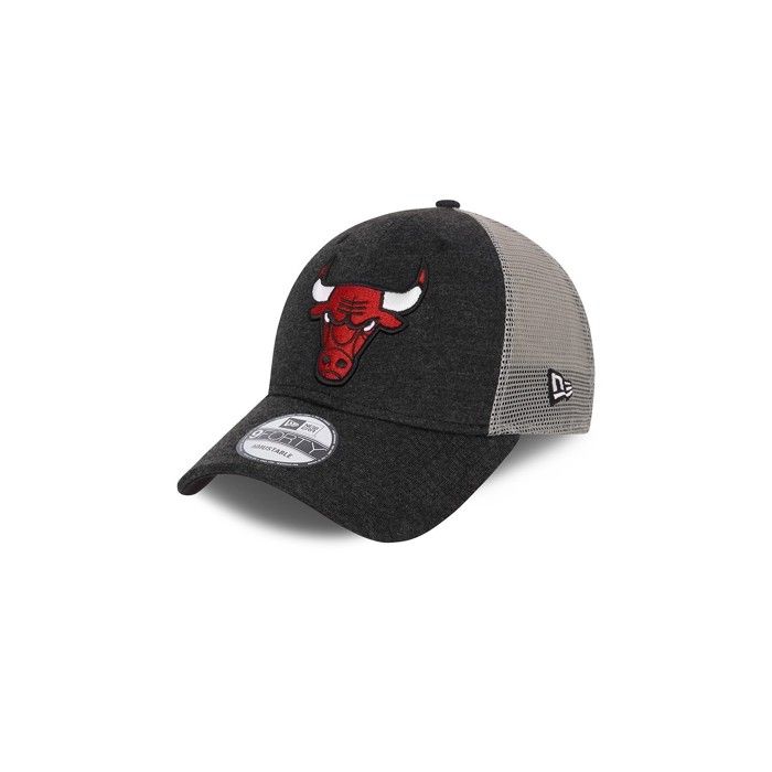 Casquette - NEW ERA - CHICAGO BULLS HOME FIELD 9FORTY TRUCKER - Noir - Coton, Polyester - Style Urbain