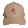 State Flower New York  Rose Baseball Cap Beach Hat Snap Back Hat Sun Cap Trucker Cap Baseball For Unisex Womens