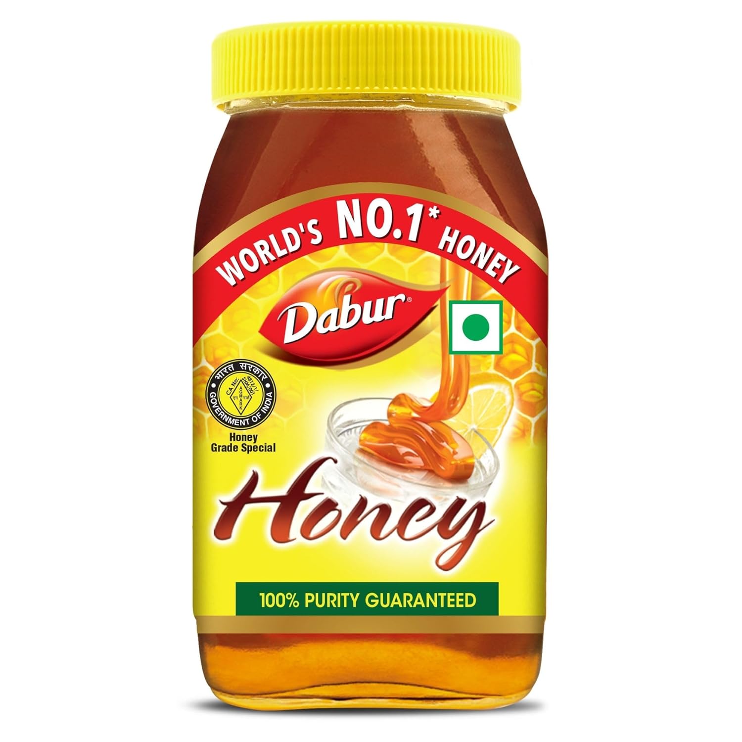 

Бутылка Dabur Honey 250г/300г | 100% Чистый Натуральный Подсластитель | Без Сахарных Примесей | Богат Антиоксидантами | Проверенный Суперфуд для Ежедневного Здоровья