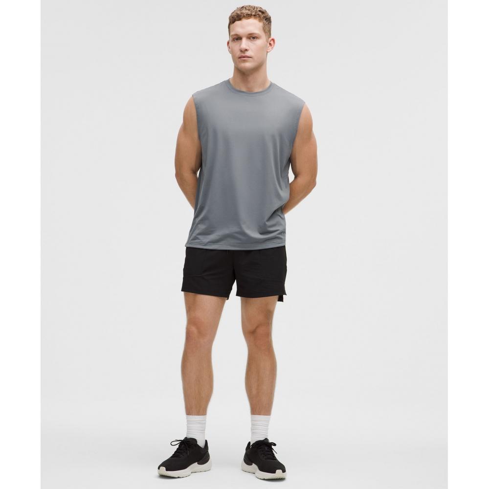 Lululemon Easyset Training Sleeveless Shirt Solar Grey