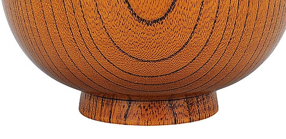 Miyamoto Sangyo Keyaki Senzai by Hiromichi 280ml Bowl, 3.8cm, Bowl, Nakade,