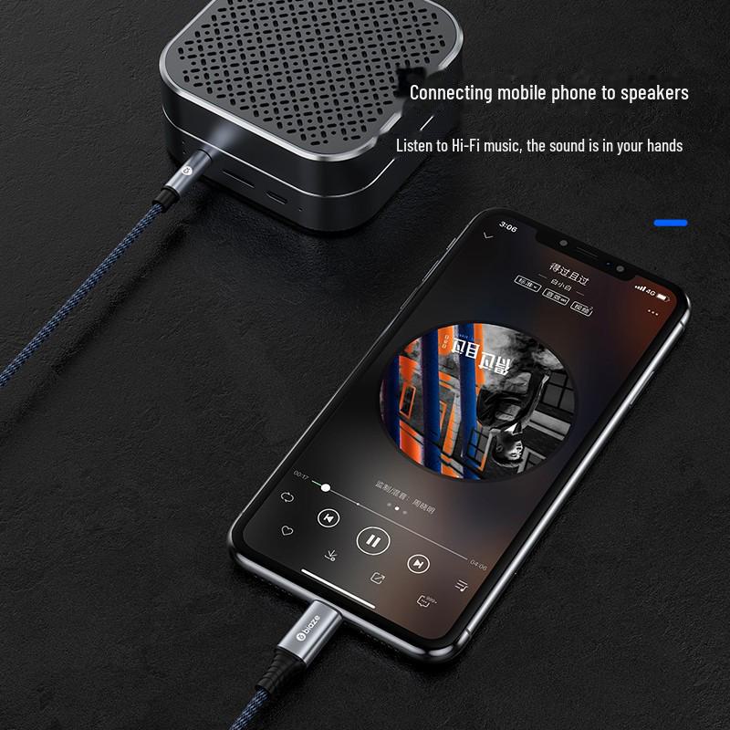 Biaz Lightning auf 3,5-mm-Audiokabel-Konverter (1,2 m, Y59)