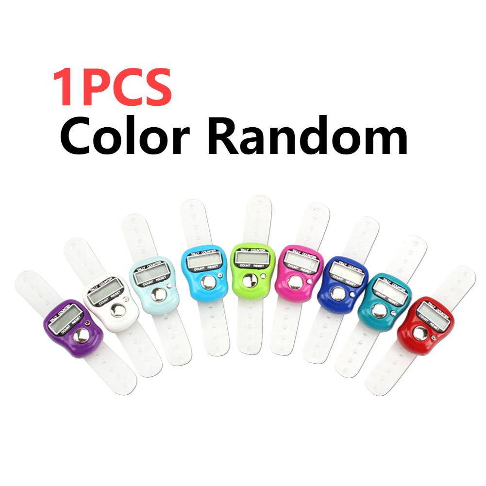 

1-20 шт. Міні Електронний Лічильник на Палець Ручний Лічильник Клікер Кільце Лічильник Цифрові Лічильники Лічильник Рядів для В язання Лічильник Кроків