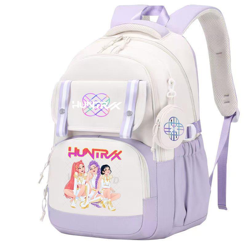 Witch Hunters Kpopdemonhunters School Bag Campus Elementary And Secondary School Student Lightweight Backpack no specification