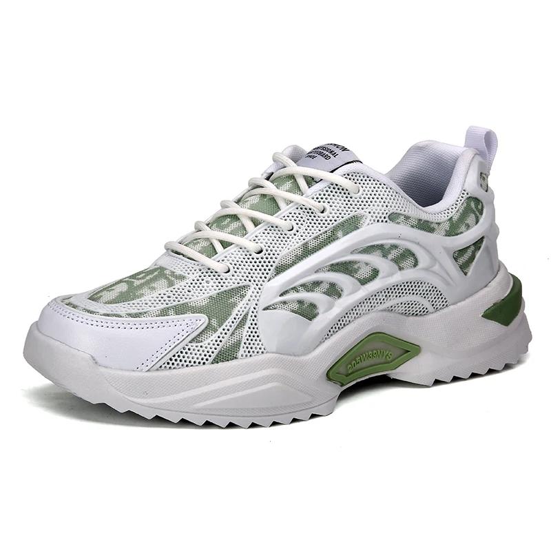 

Мужская и женская повседневная спортивная обувь весна и лето плоские нескользящие дышащие мокасины сетка бег фитнес мужская обувь 45