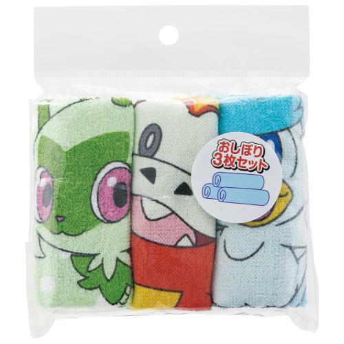 Skater towel towel set of 3 Pokemon Paldea OAC1T