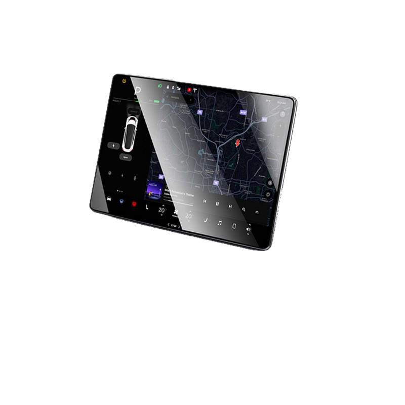 Tesla Y/Model 3 Sechssitzer Ultratransparenter Displayschutz aus gehärtetem Glas