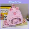 Capybara Plush Backpack For Kids With Zipper Closure And Breathable Design