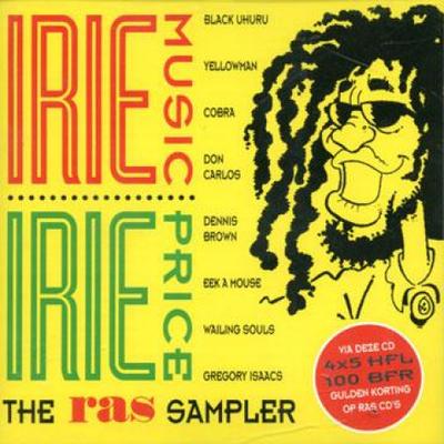 CD VARIOUS - Irie Irie: The Ras Sampler MSACD002 Munish Records 1992 Holland Reggae, Ska & Dub
