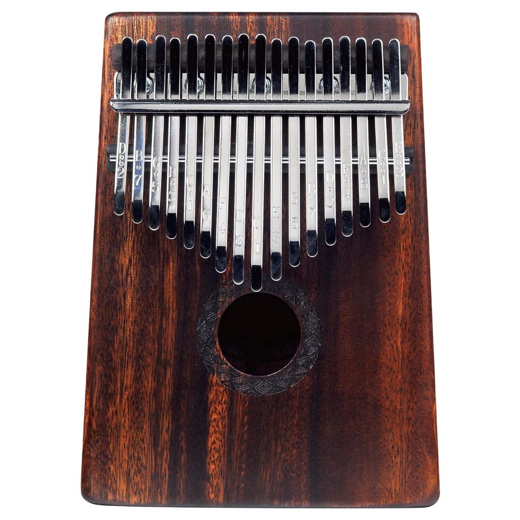 MAHALO Kalimba Thumb Piano, 17 Keys, Traditional Design, Pre-Tuned, MKA17TD