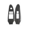 For Nissan 370Z Z34 2009-UP Carbon Fiber Car Interior Door Window Lift Control Switch Button Panel Frame Trim Cover Sticker