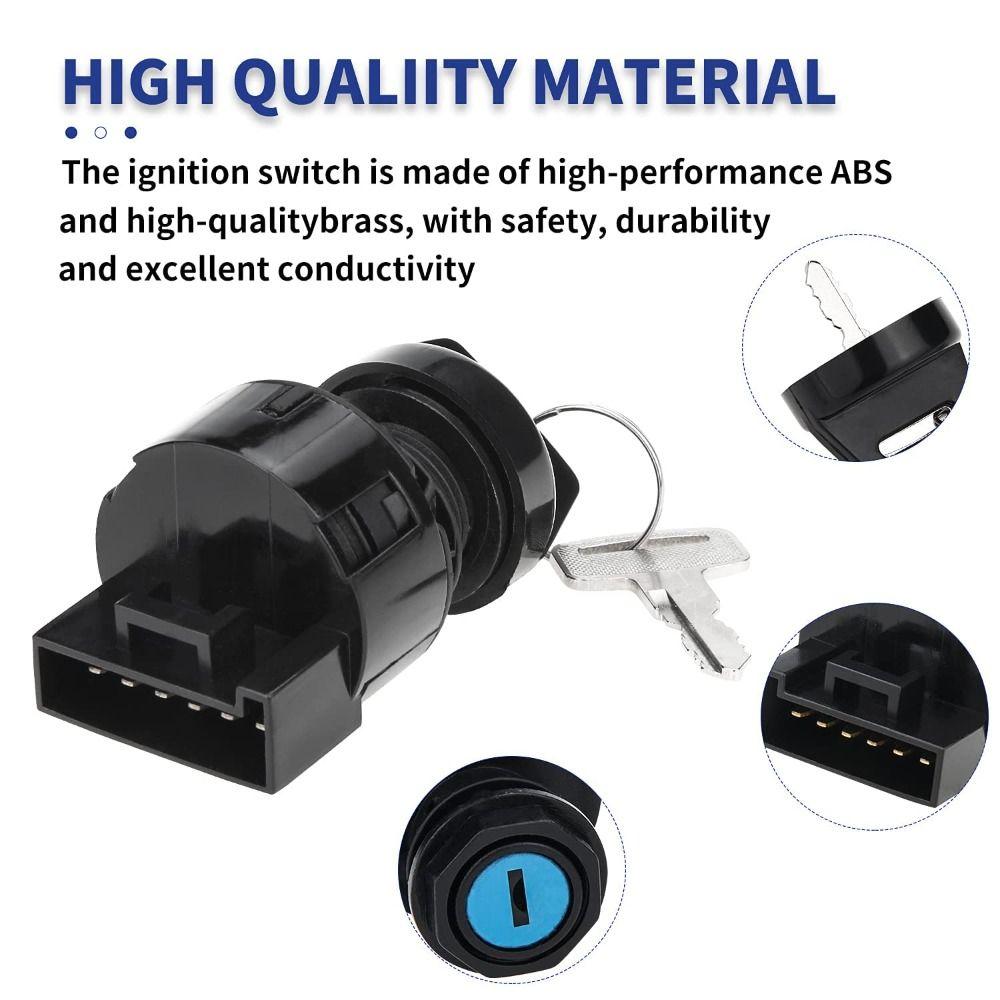 1 buc. Cheie de contact neagră 4012165, comutator 4010390, comutator cu cheie de contact pentru Sportsman 400 500 600 700 800