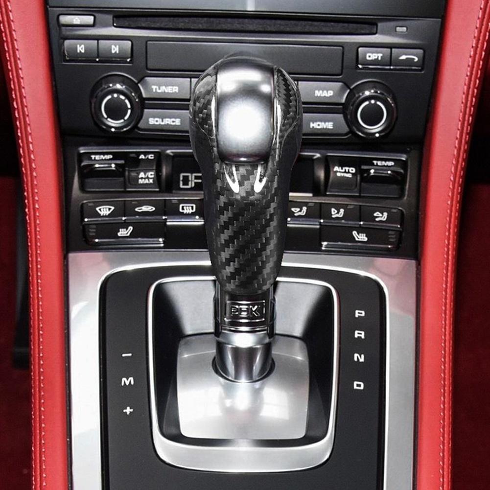 For Porsche 718 2010-2016 Carbon Gear Knob Car Interior Modification 1 1 Precision Fit Upgraded Interior Accessory