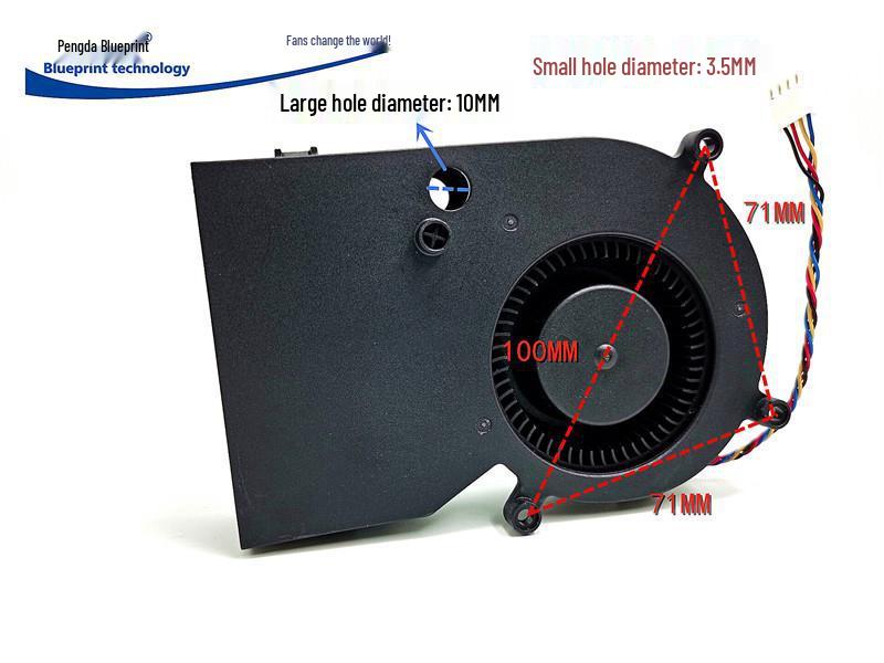 Brand New 14CM Turbine 12V USB Car Seat Ventilation Blower for Efficient Heat Dissipation