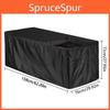 Outdoor Deck Box Cover With Oxford Fabric Waterproof Dustproof Protection For Garden Storage