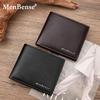 Schoolbag Popular High-end Sense PU Men's Business Short Wallet Multi-card Large-capacity Hinge Change Bag US Dollar Bag Wholesale