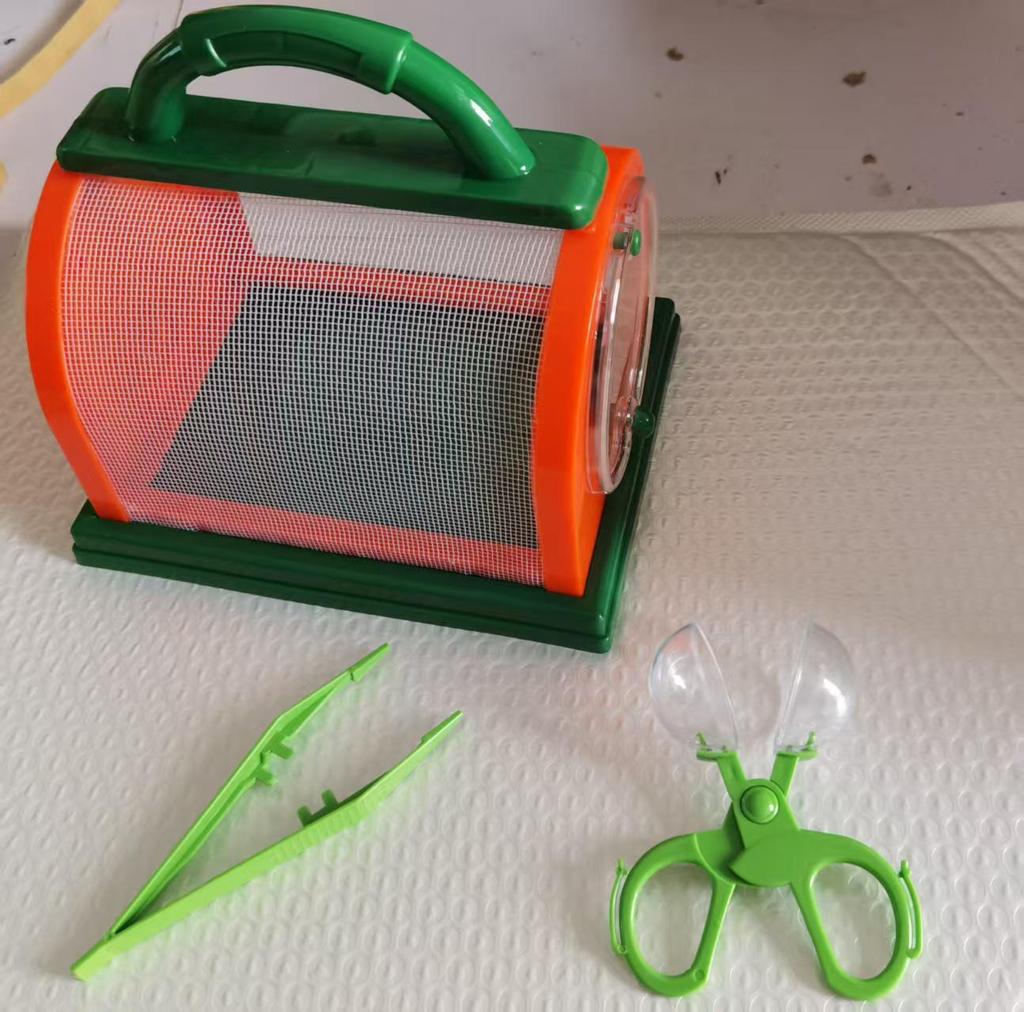 Portable Insect Observation Cage for Butterflies, Silkworms, and Bees