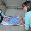 Childress Diapering Station a Diaper Changing Mat with Storage for Small Items To Car and Is an Official Japanese J.L. To-Go, (attaches Seats)