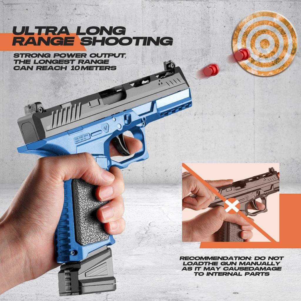 Hračka zbraň Měkké náboje Hračky Zbraň pro kluky Hračka Pěnový Blaster Vyhazování prázdných nábojnic Hračka Zbraň Pistole Dárky pro kluky a holky Věk
