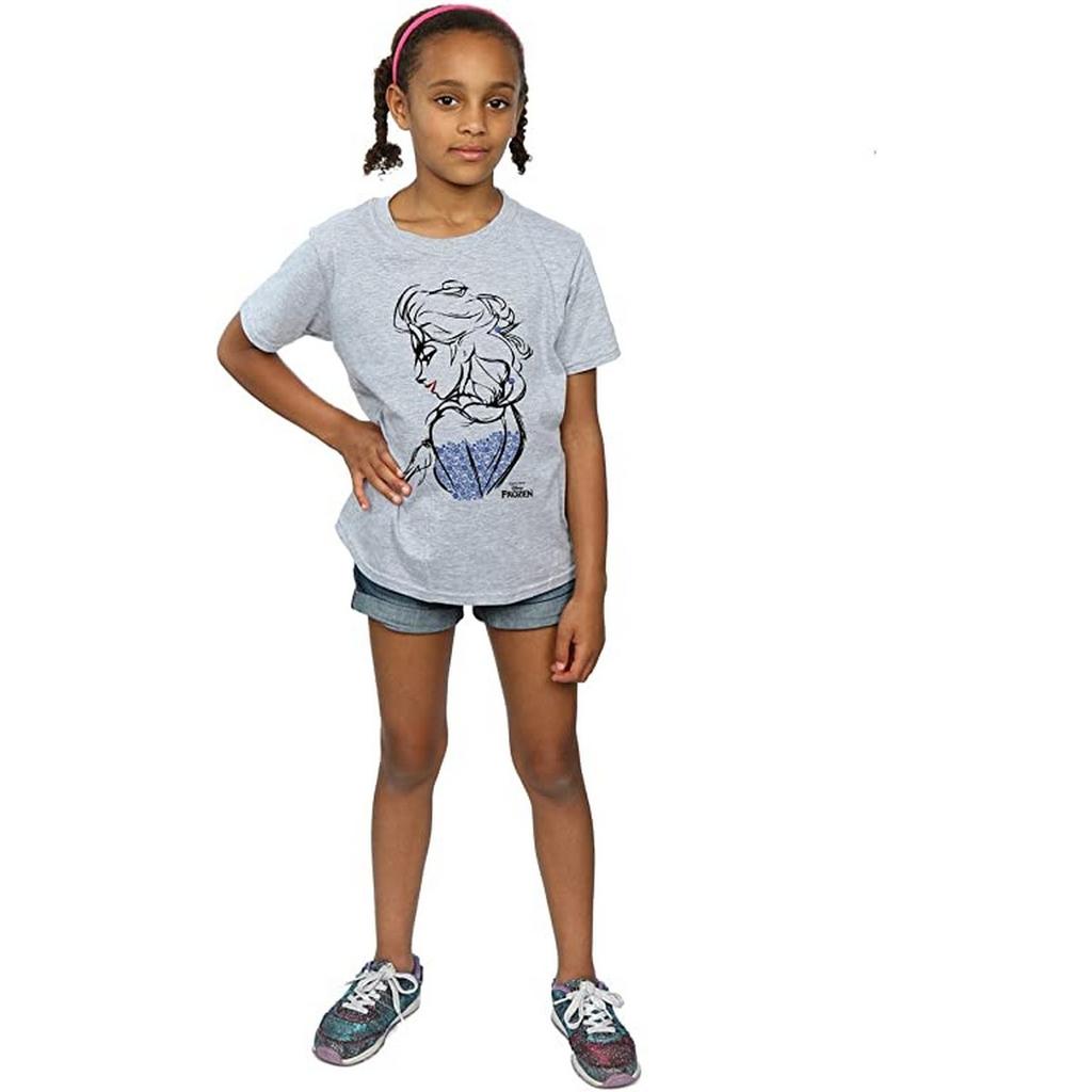 Frozen Girls Elsa Sketch T-Shirt